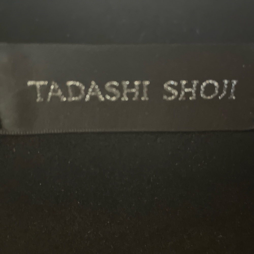 TADASHI SHOJI Carla CLUTCH IVORY VELVET Handbag Gold Removable Strap Purse NWT - Picture 3 of 8